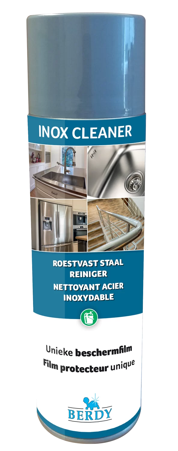 Berdy Inox Cleaner — Nettoyant pour acier inoxydable, Conditionnement fabricant