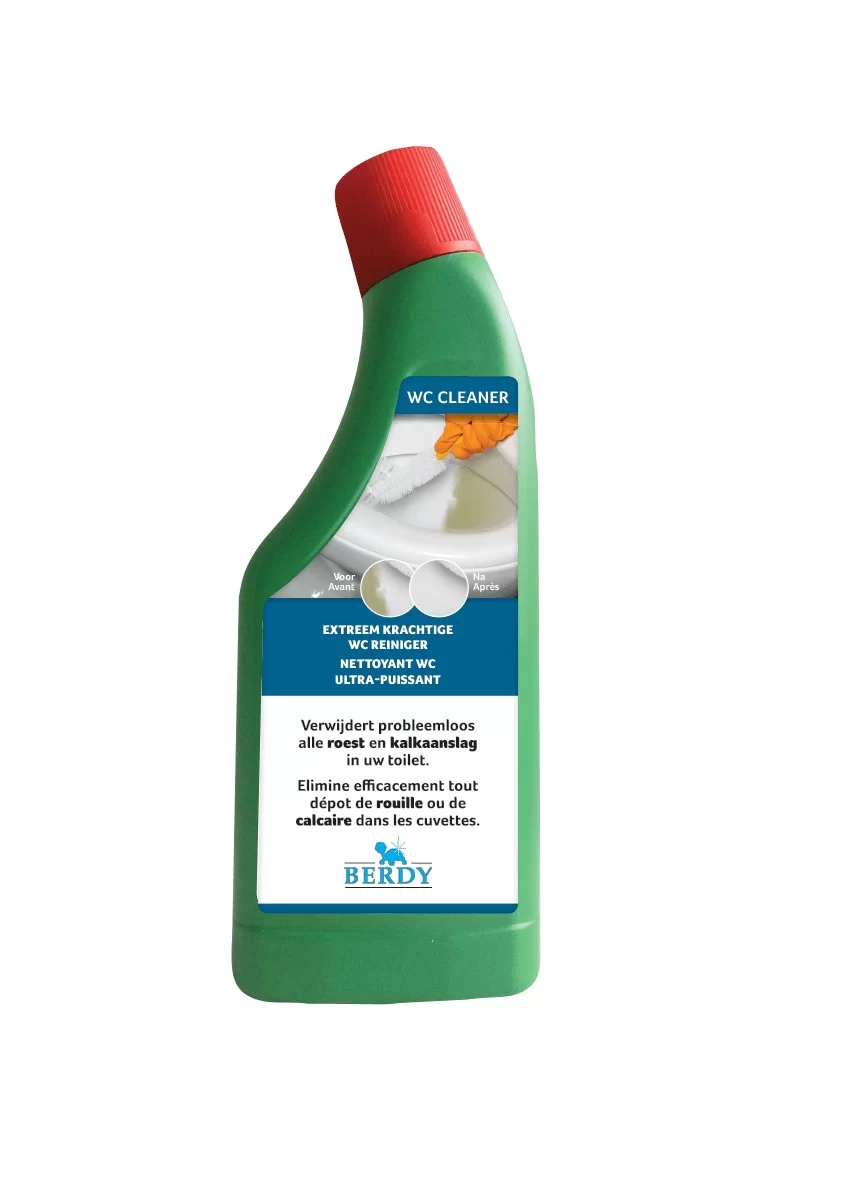 Berdy WC cleaner — Nettoyant WC ultra puissant, Conditionnement fabricant