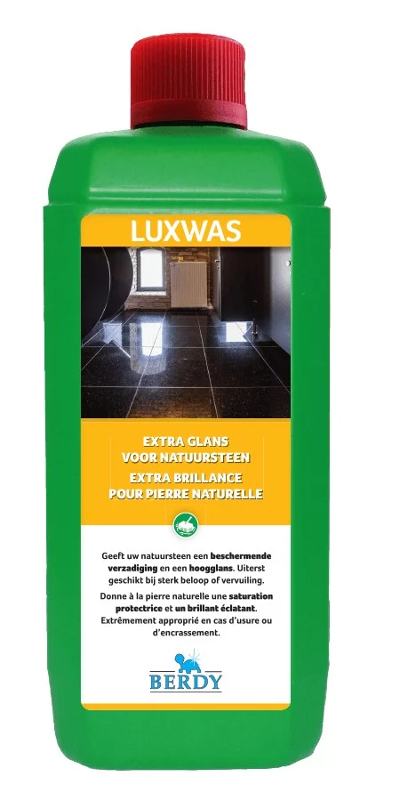 Berdy Luxwas — Un brillant éclatant pour votre pierre naturelle, Conditionnement fabricant