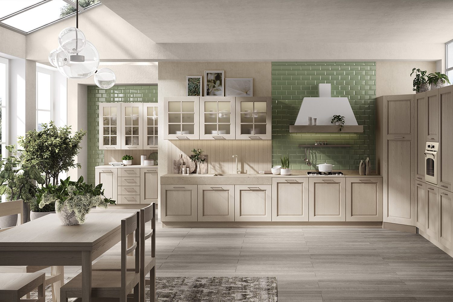 Turi Cucine Aisha — Classique, Blanc