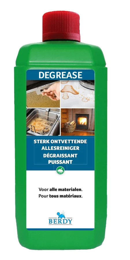 Berdy Degrease — Dégraissant pour tous matériaux, Conditionnement fabricant