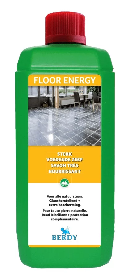Berdy Floor Energy — Savon nourrissant pour pierre naturelle, Conditionnement fabricant