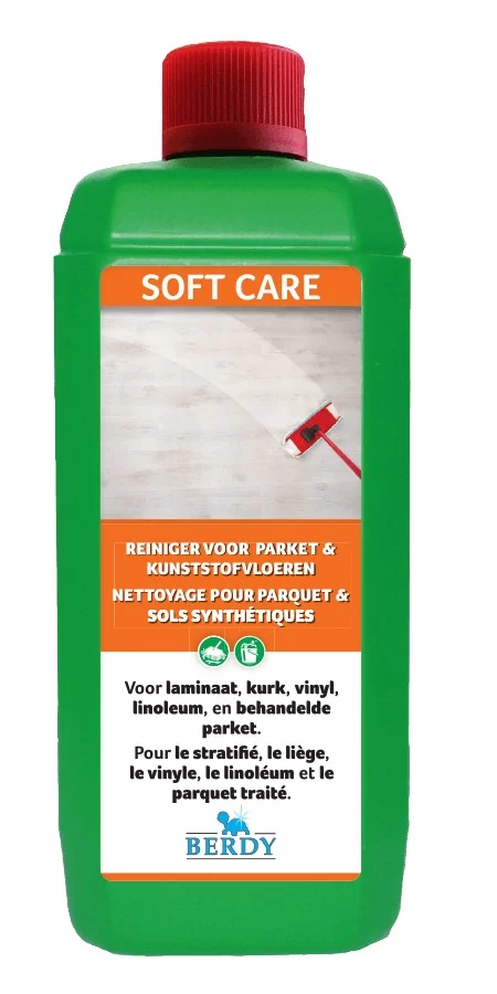 Berdy Soft care — Nettoyant puissant pour sols synthétiques, Conditionnement fabricant