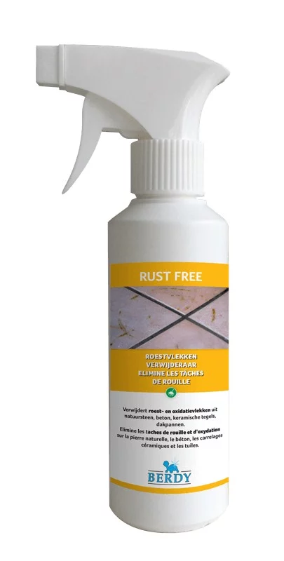 Berdy Rust Free — Détachant de taches de rouille, Conditionnement fabricant