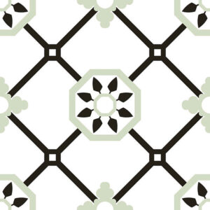 Cerlat Alba Vert 300X300 — Faïence, Vert 300X300