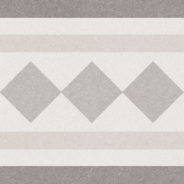 Cerlat Bolonia Gris Cenefa — Faïence, Gris Cenefa