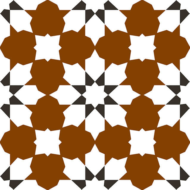 Cerlat Nerja Marron — Faïence, Marron